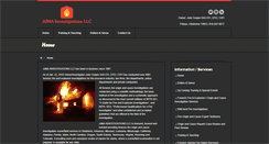 Desktop Screenshot of jjmainvestigationsllc.com
